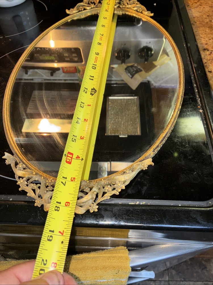 Vintage Mcm Or Deco Wait Mirror