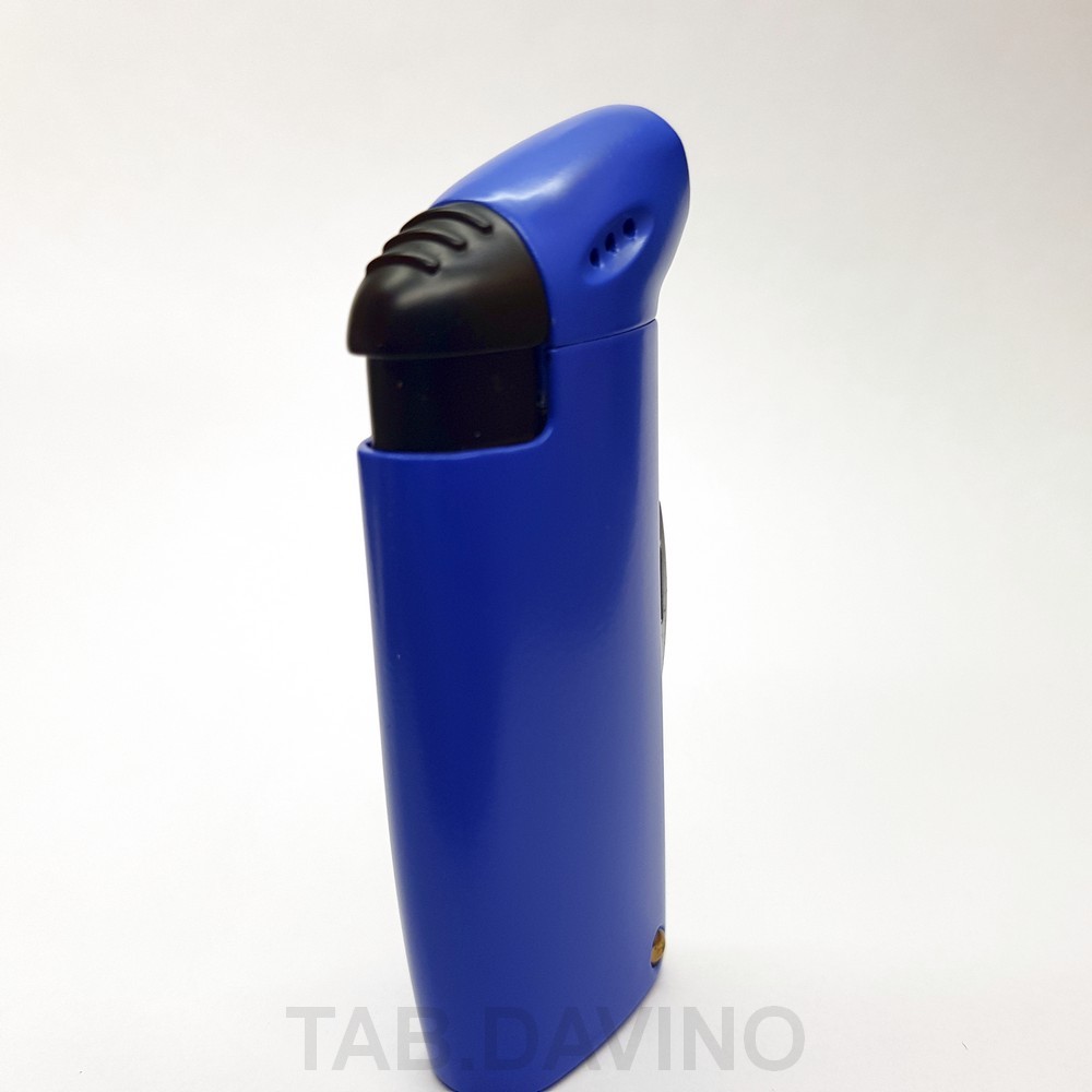 BREBBIA BLUE PIPE LIGHTER WITH CURAPIPE BOWL FLAME