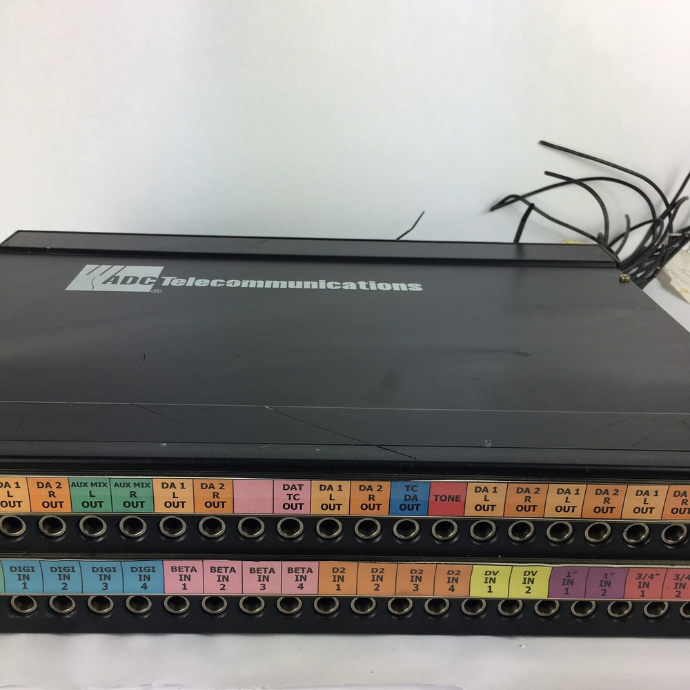 ADC PPA3-14MKIINO ProPatch Professional Audio Patch Bay, From Working System