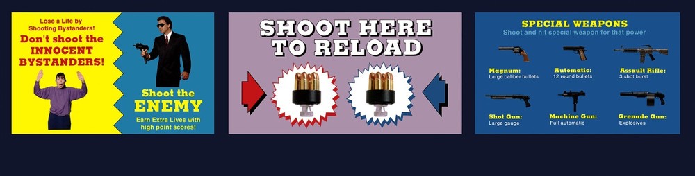 Lethal Enforcers Instruction Card Sticker Decal