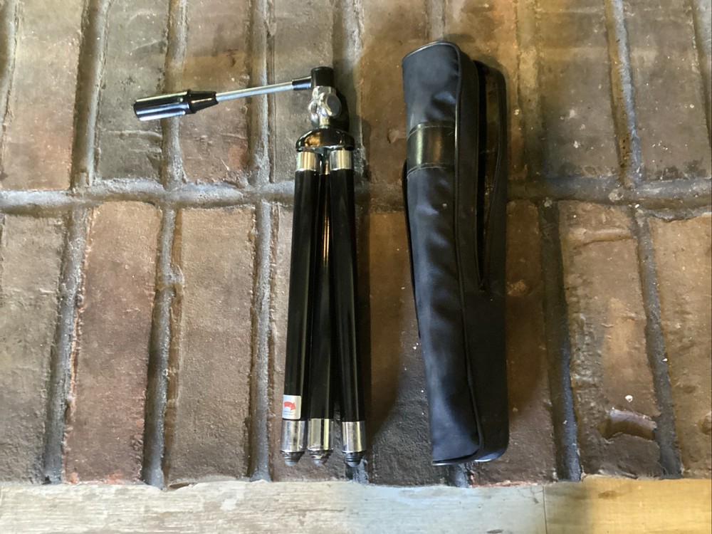 VTG SEARS Camera Compact Table Top Tripod with Case