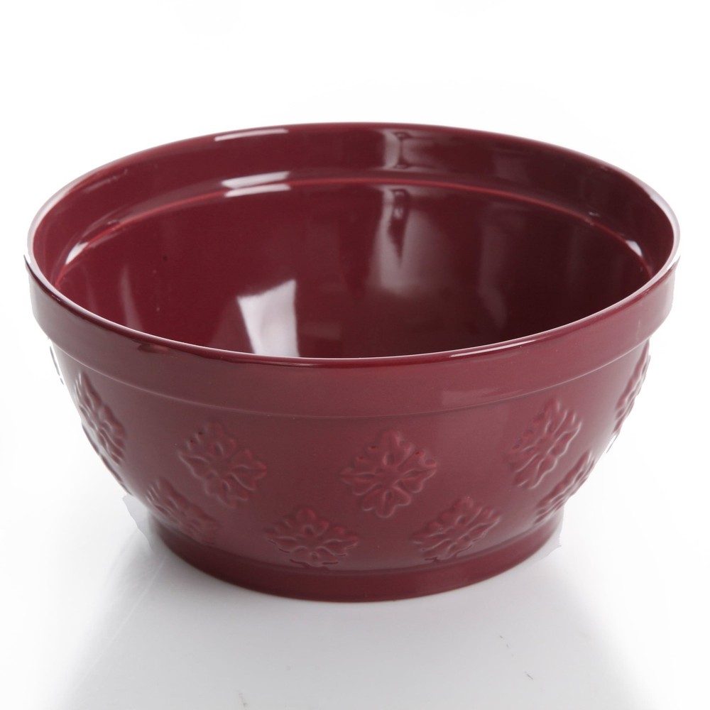 Ceramic Mixing Bowl Set 3 Piece W/ Nesting & Durable Design New