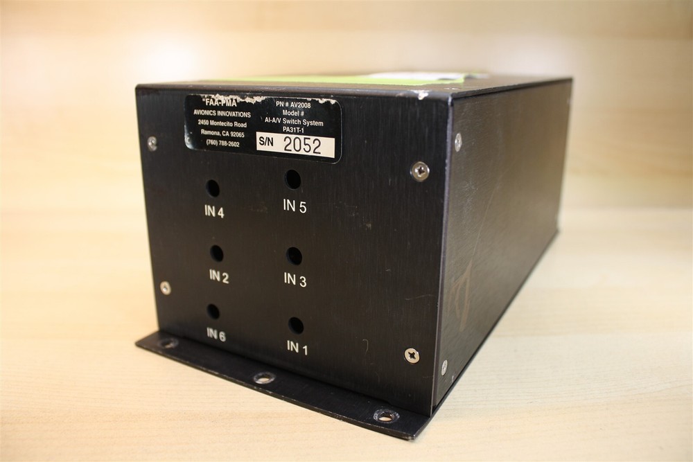 Avionics Innovations AI-A/V Switch System AV2008