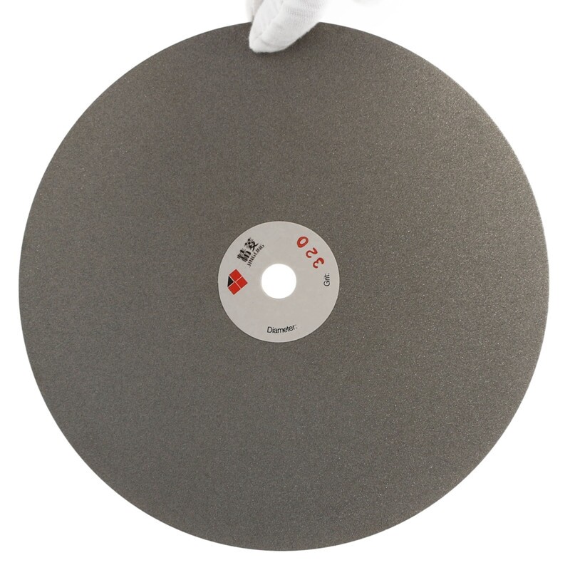 8" inch Diamond Grinding Disc Grit 320 Abrasive Wheel Flat Lap Disk Stone Tools