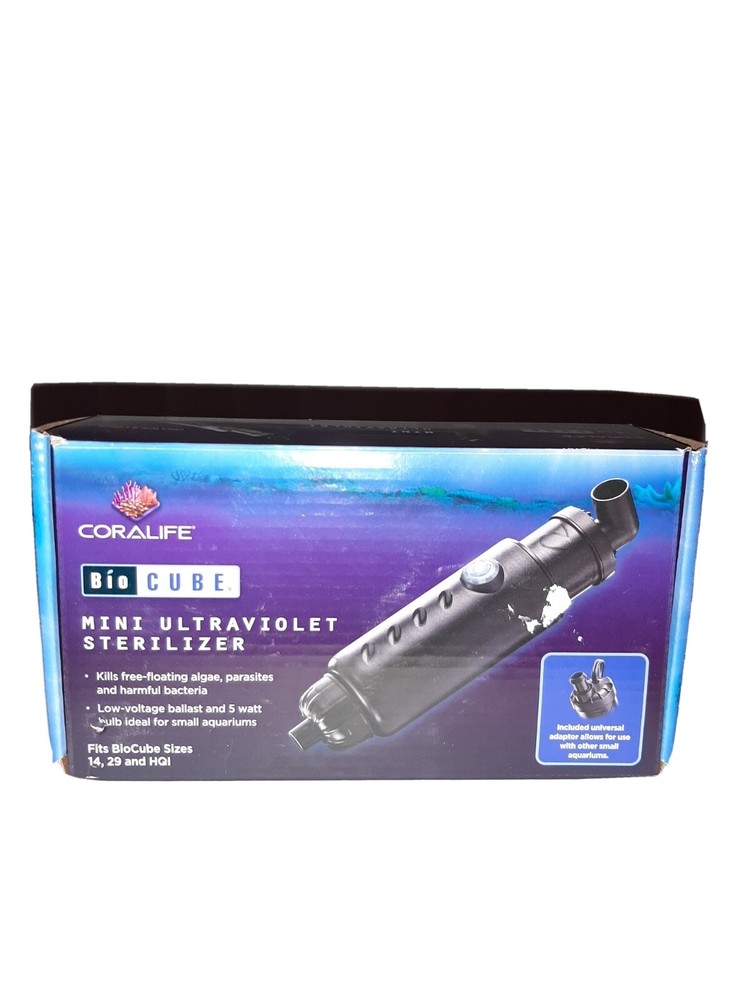 CORALIFE BIOCUBE MINI UV STERILIZER