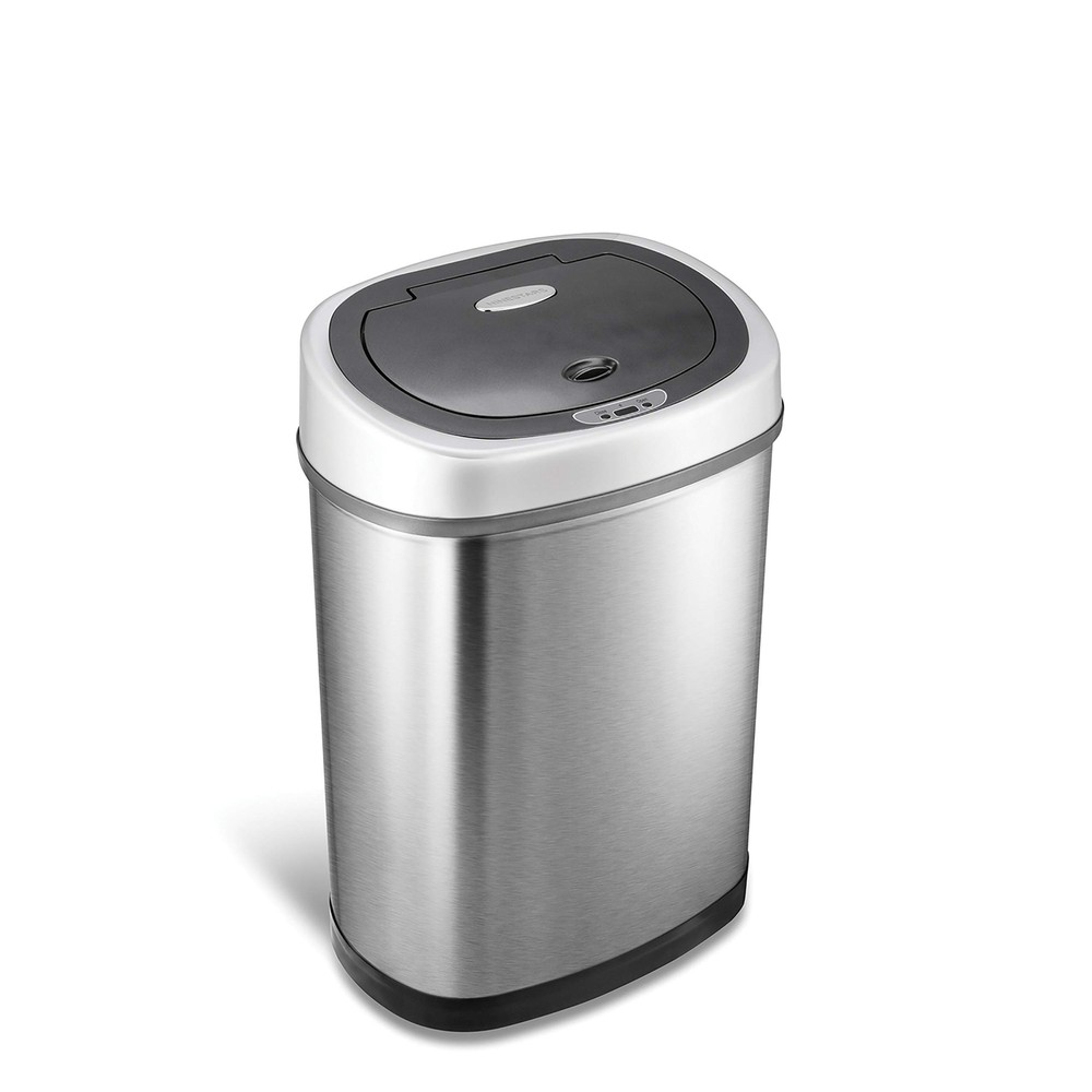 NINESTARS DZT-42-9 Automatic Touchless Infrared Motion Sensor Trash Can 11 Gal