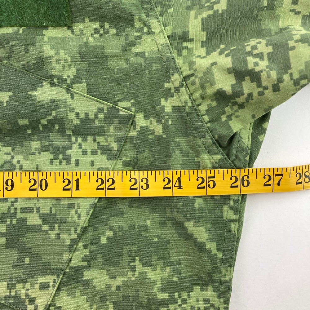 Army Combat Uniform Digital Camo Coat Large Long Ripstop Blend Wind Resistant