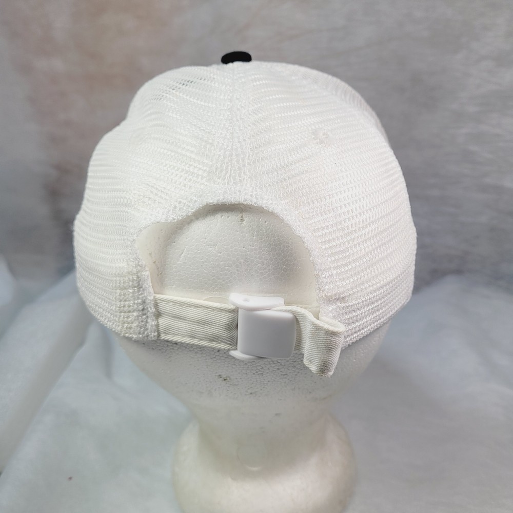 Rare MarCum Technologies Mesh Cap, Black & White Adjustable