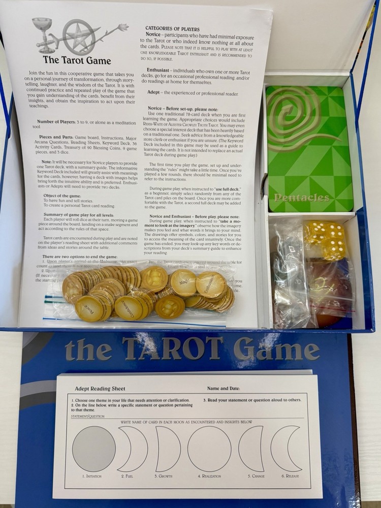 THE TAROT GAME Board Game