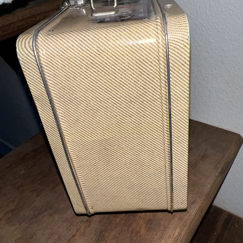 Fender Tweed Amp lunchbox Metal Tin Used