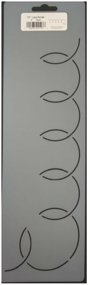 3 Quilting Stencils Loop Wave Rope Border With Corner Quilt Patterns Templates