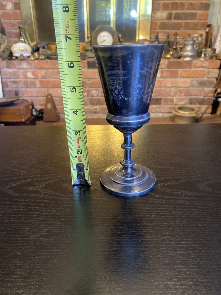 Antique Reed & Barton Silver Plated Goblet Cup, 404