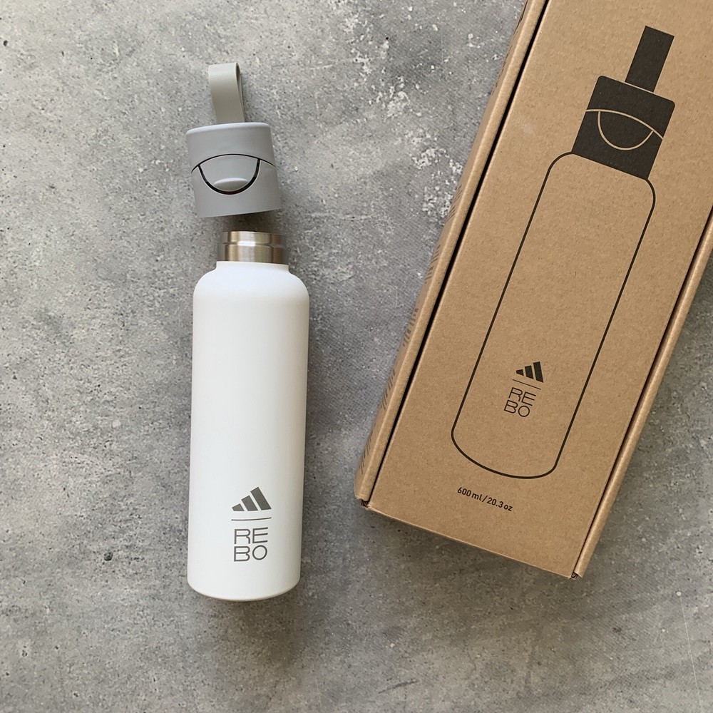 ADIDAS x REBO SMART BOTTLE BLUETOOTH POWERED PERSONAL HYDRATION COACH
