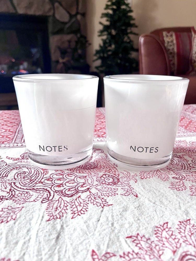 NOTES Starter Candle Making Refillable Glass Jars