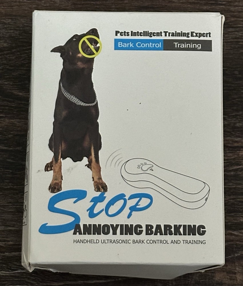 Pets intelligent training expert handheld ultrasonic bark control and training