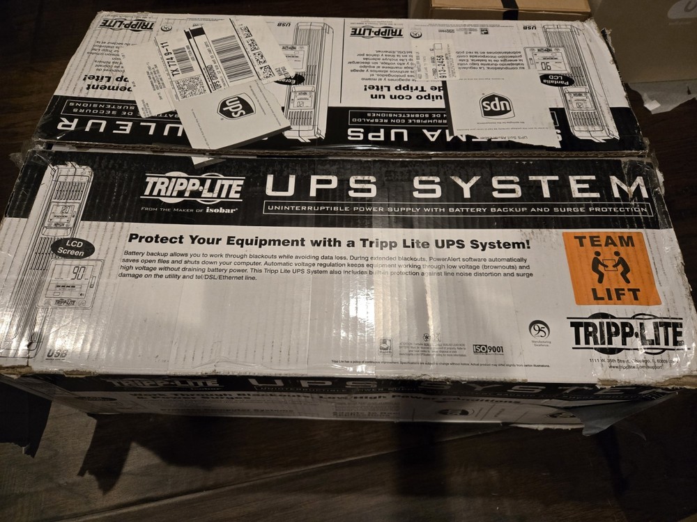 TRIPP LITE UPS SYSTEM 1500 LCDXL (SM89C6)