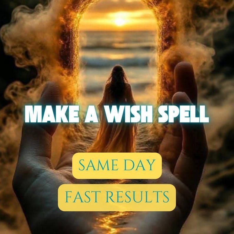 Make a Wish Spell: Intention Activation, Manifestation Alignment & Desire Focus