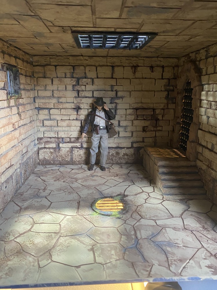 3D Printed dungeon Diorama, 1:12 Scale
