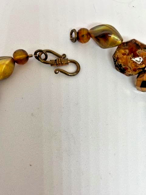 Artesian Made Boho Beaded 18" Necklace