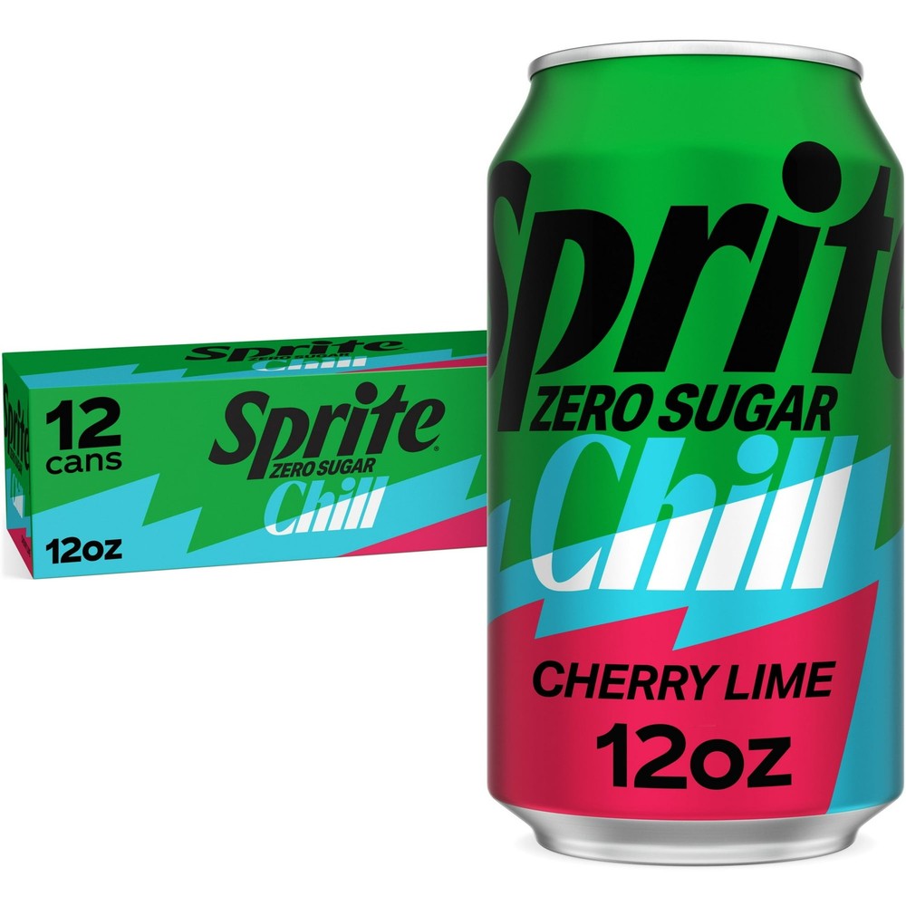 Sprite Zero Sugar Variety Pack 12oz 36 Cans Lemon Lime Mango Cherry Free SHIP!!!