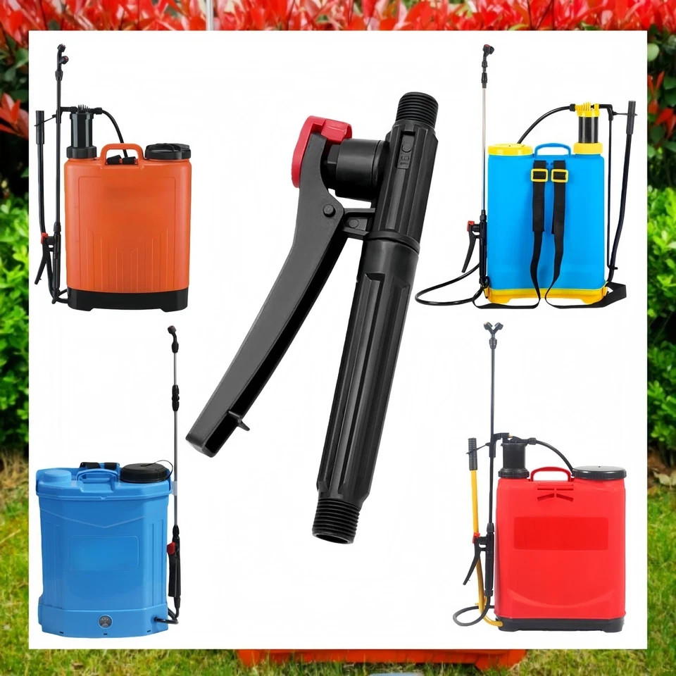 3Pcs Pump Action Pressure Sprayer, Backpack Sprayer Parts Trigger Sprayer Han...