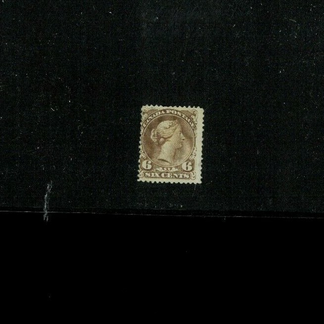 Canada #27c Thin Paper Avg.-Fine. Cat.160.00 @50%