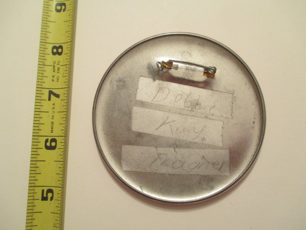 1985 Homecoming Go Cavs Pinback Button