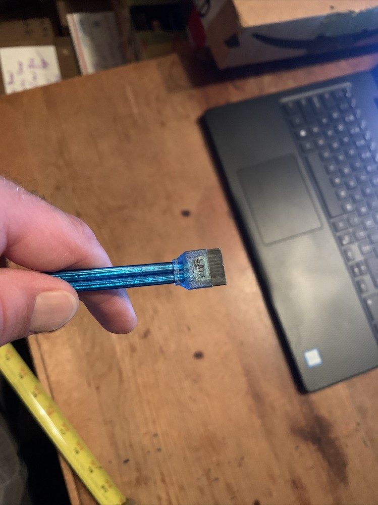 1’8” Blue Sata Cable from Circuitassembly.com New Never Used