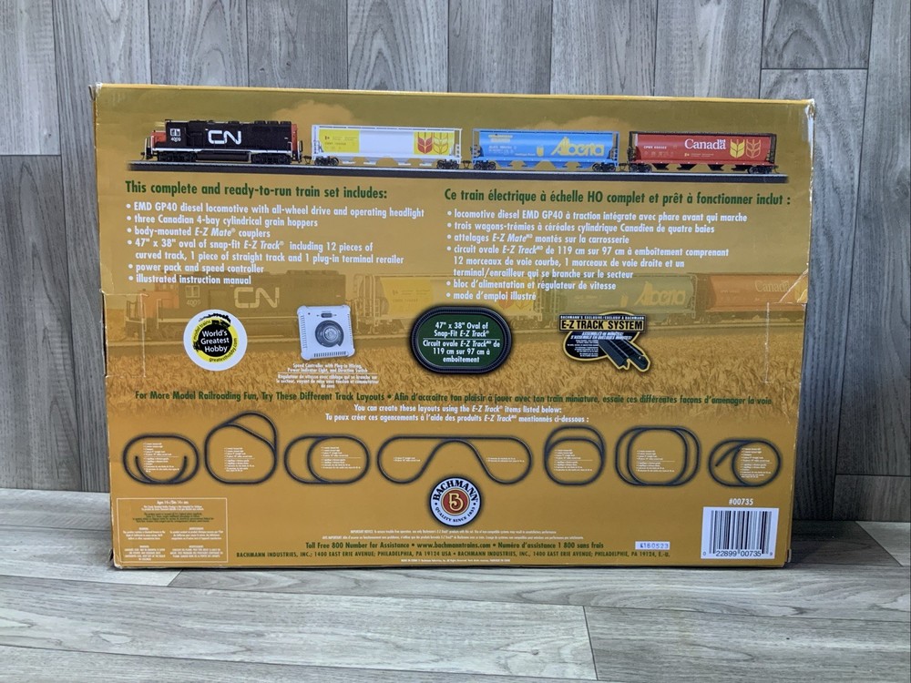 Bachmann Harvest Express HO train set