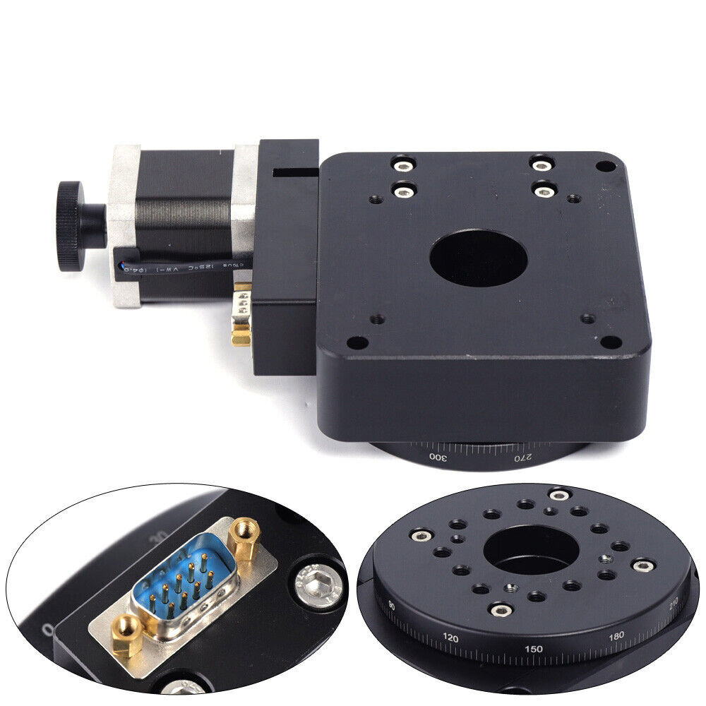 Motorized Rotation Stage Electric Optical Rotation Platform Optical Rotary Table