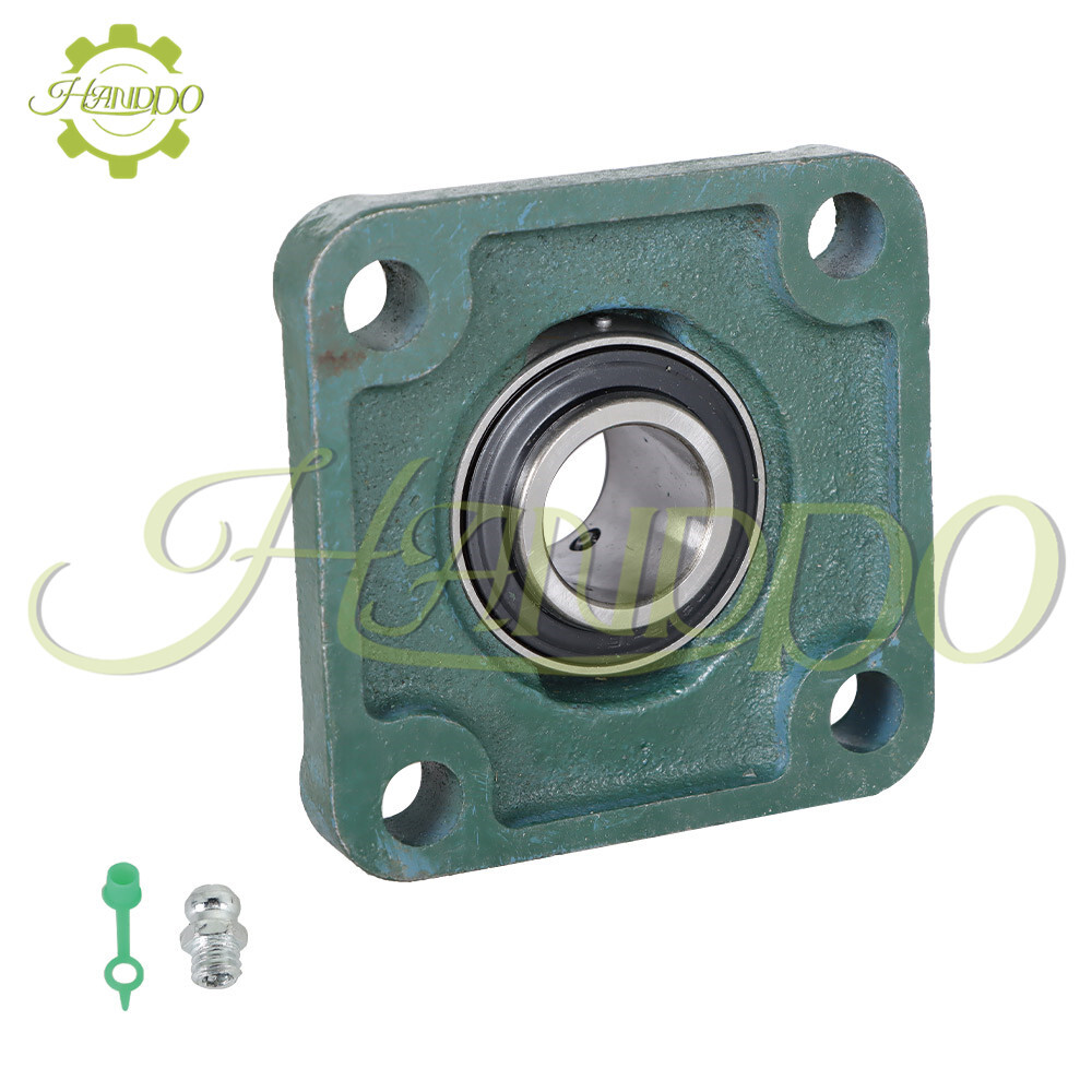 UCF205-16 Solid Base Pillow Block Flange Mounted Bearing 1" Bore 4 Bolt 4 Pack