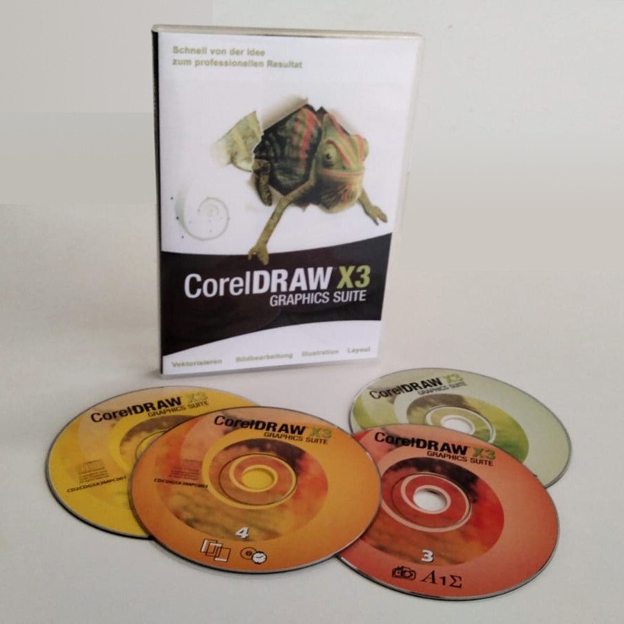 Coreldraw Graphics suite X3 + CorelDRAW Design Collection + Seriall