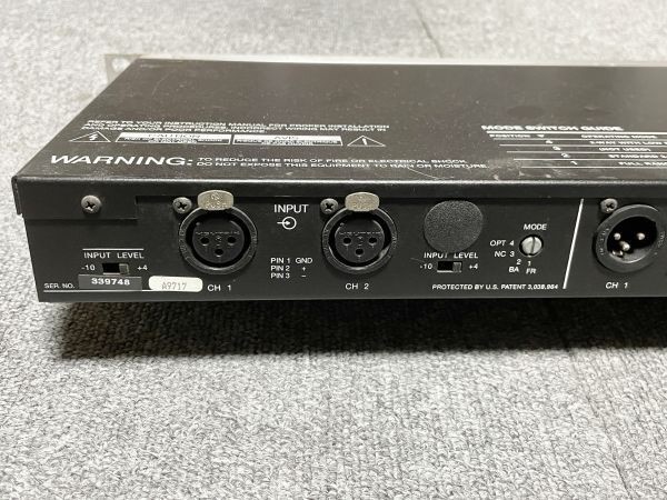 Bose 402C Systems Controller Loudspeaker Dynamics Processor Tested 100V Japan