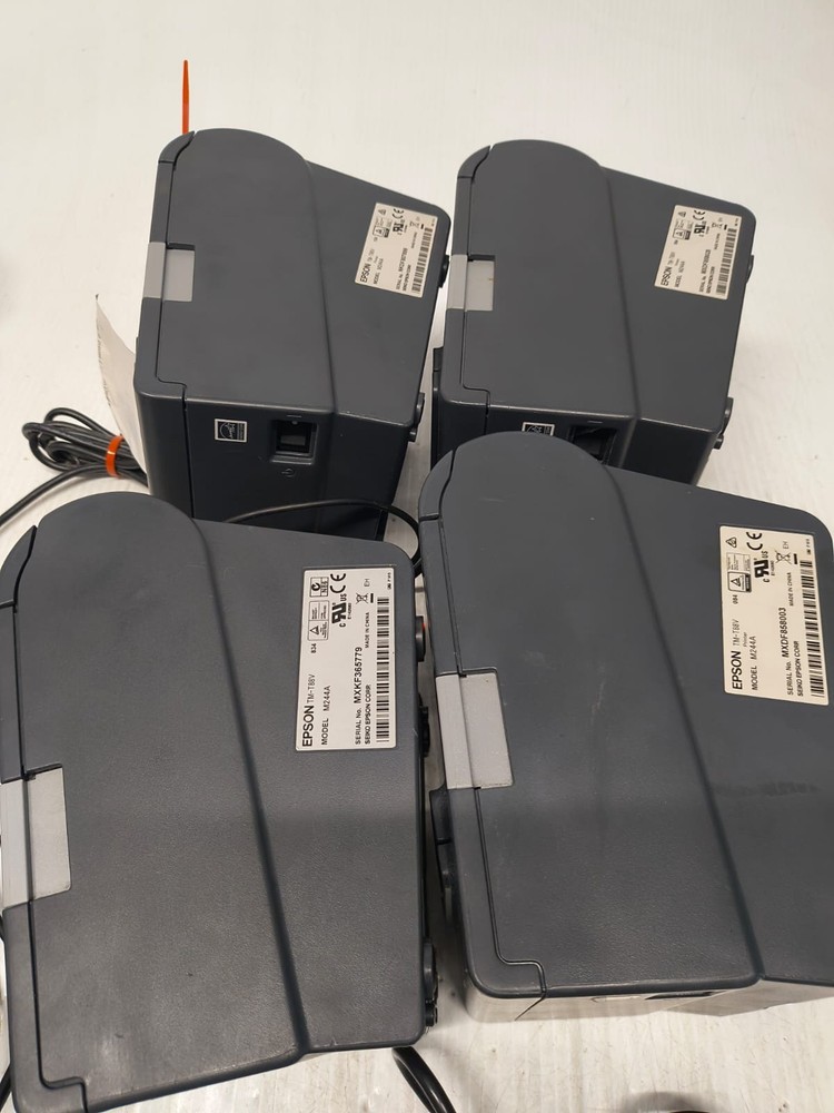 Lot 4 Epson Micros TM-T88V M244A PoS Parallel Thermal Receipt Printer