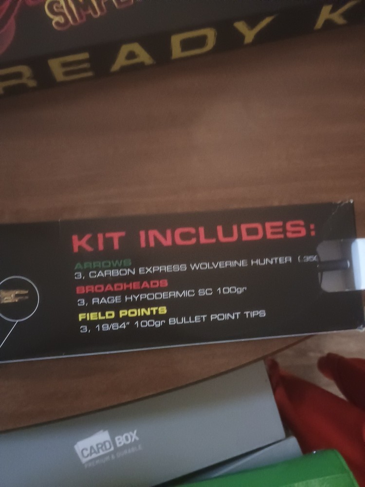 2 Pcs Lot Rage Wolverine Hunter Hunt Ready Kit