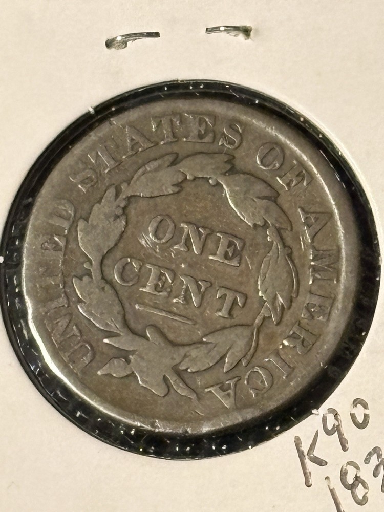 1831 Coronet Head Cent Large Letters VG *Details*