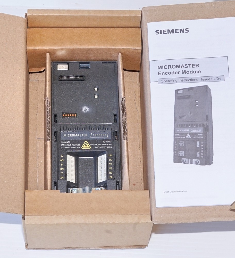 Siemens 6SE6-400-0EN00-0AA0 Micromaster 4 Encoder 5V/24V *NEW*