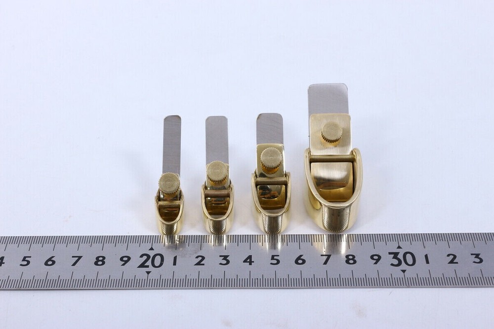 4pcs Brass Planes tool durable luthier tools violin Guitar tools Steel Blade
