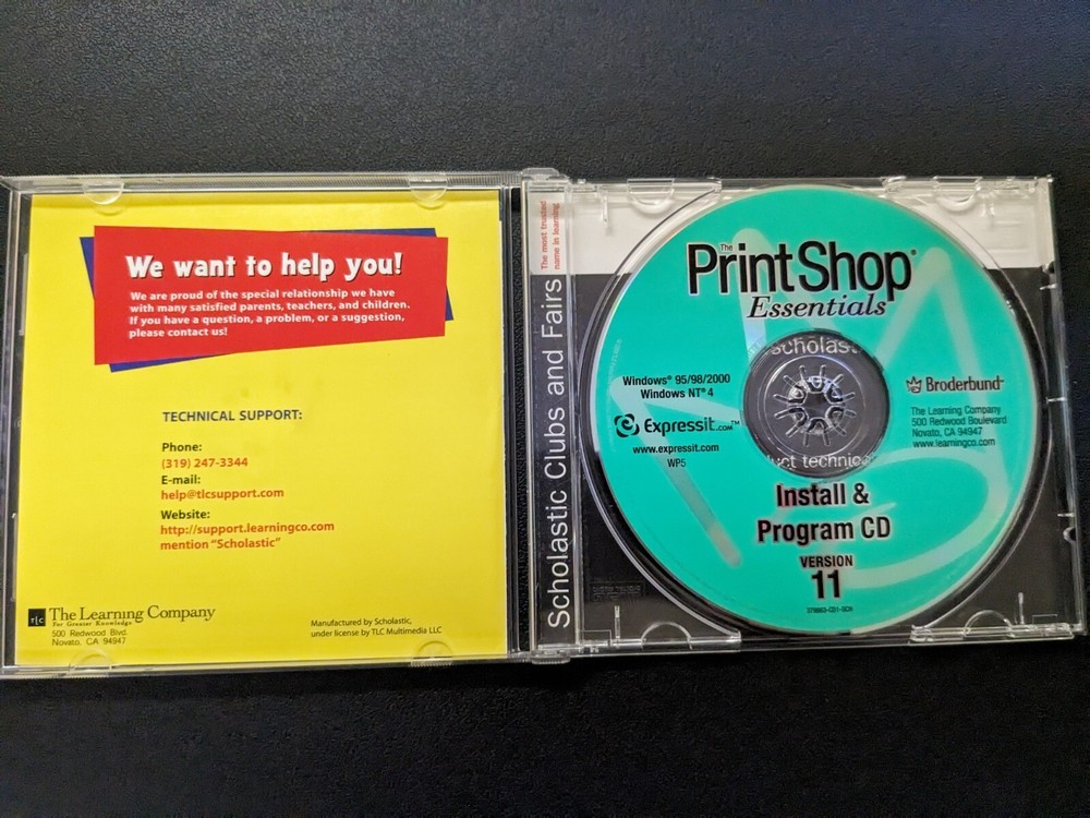 Print Shop Essentials Version 11 [Windows 95]