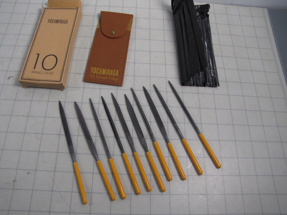 10-Piece Small Steel Files Assorted Set NEW