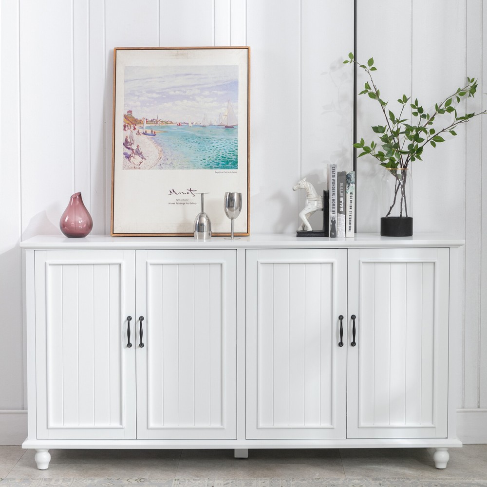 Buffet Sideboard Coffee Bar Cabinet Storage Cabinet Accent Server Table Kitchen