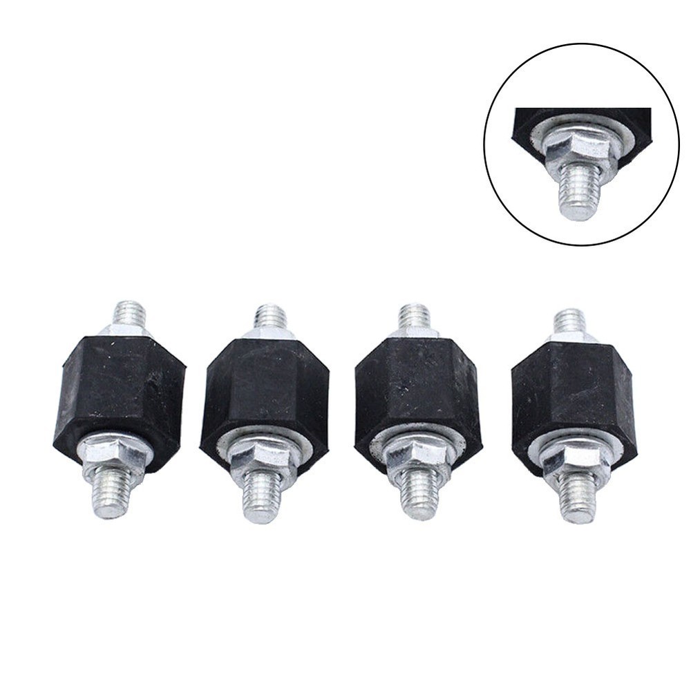 Precisely designed rubber mount intercooler with wide compatibility black