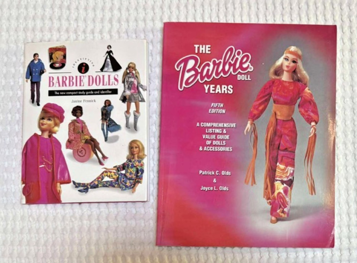 2 BOOKS Barbie Doll Years 5th Ed & Identifying Barbie Dolls: Compact Study Guide
