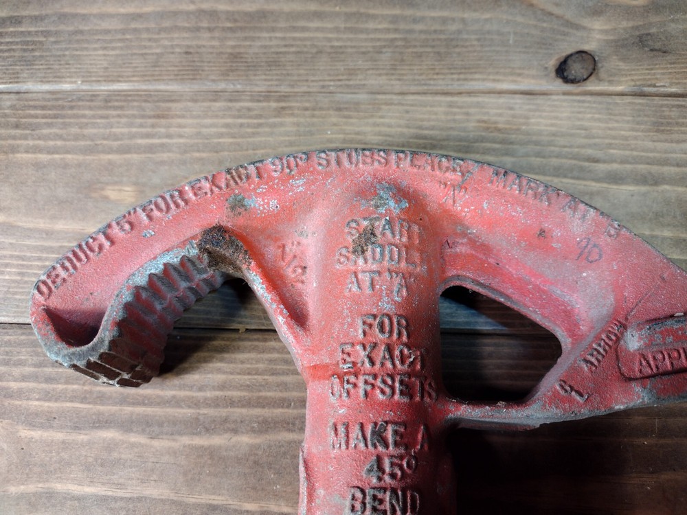 Vintage Appleton Pipe Bender, 1/2"