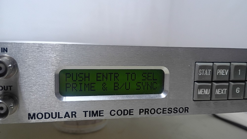 Trak Systems 9000A-1 Modular Time Code Processor P/N 49000-1000-101