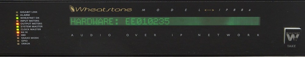 Wheatstone Blade IP88A Analog I/O Blade