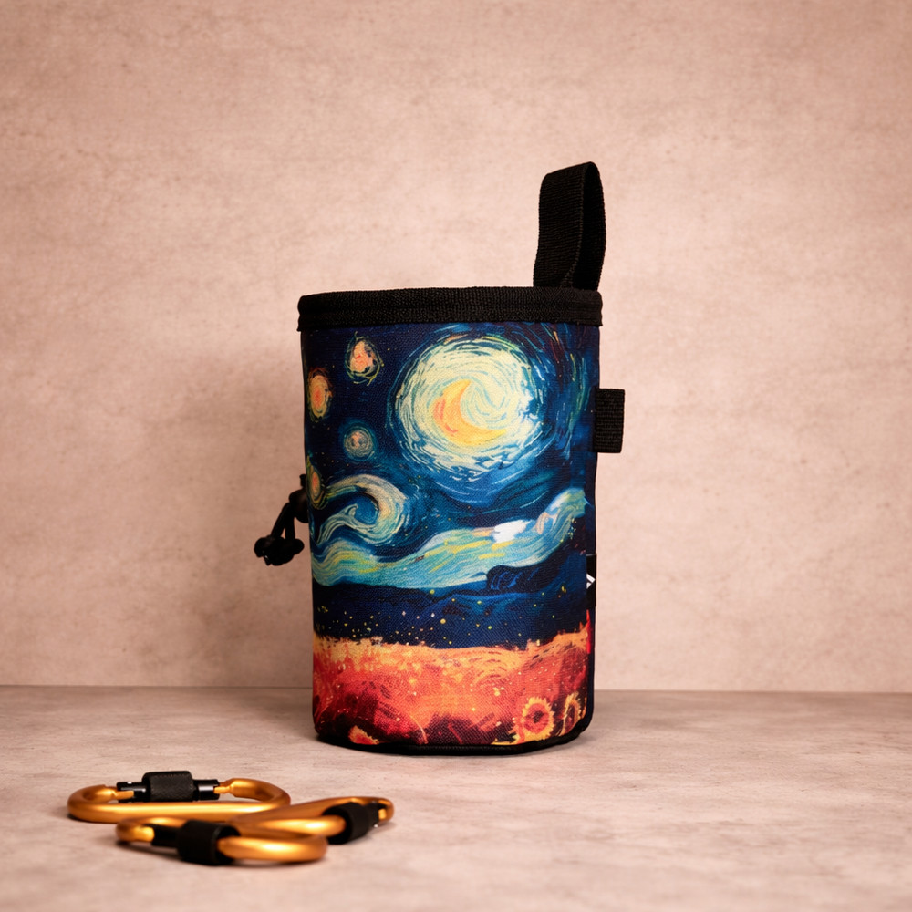 Starry Climber — Van Gogh Chalk Bag