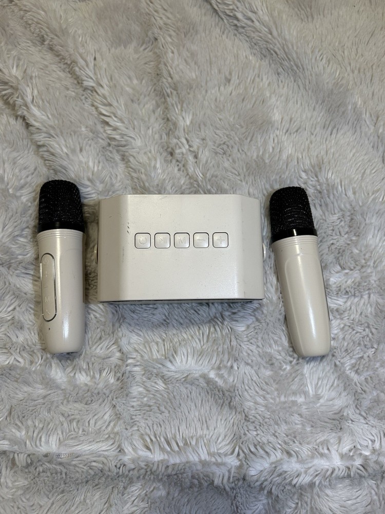 Wireless Karaoke Microphone Set with Speaker