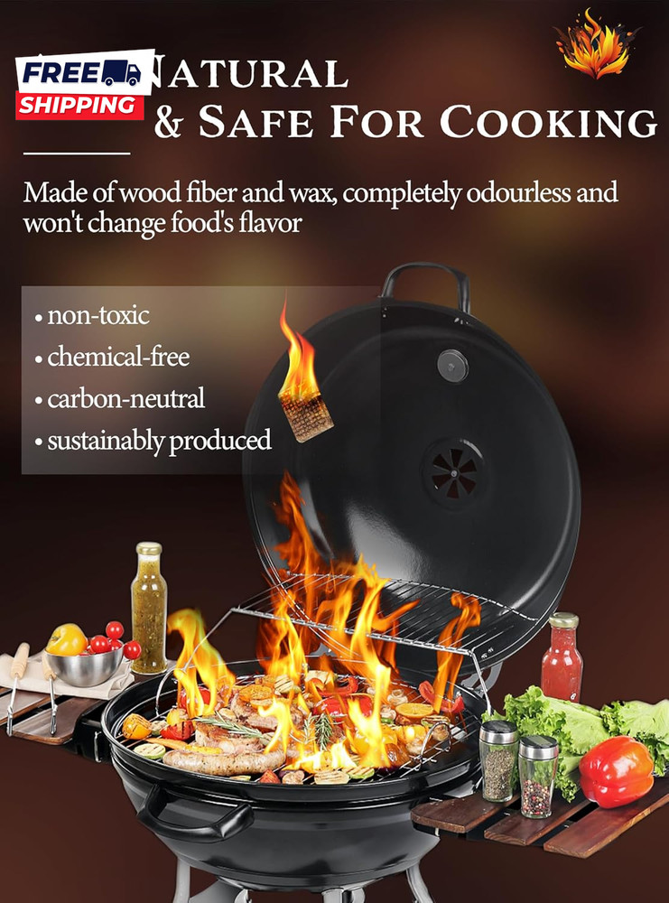 Fire Starter Squares 192 Natural & Odourless Firestarters Cubes