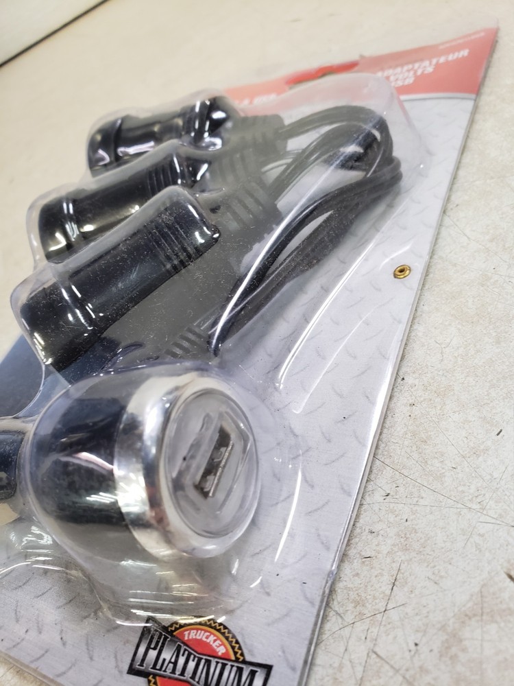 RoadPro RPPSP211USB 4-Way 12-Volt USB Access Adapter